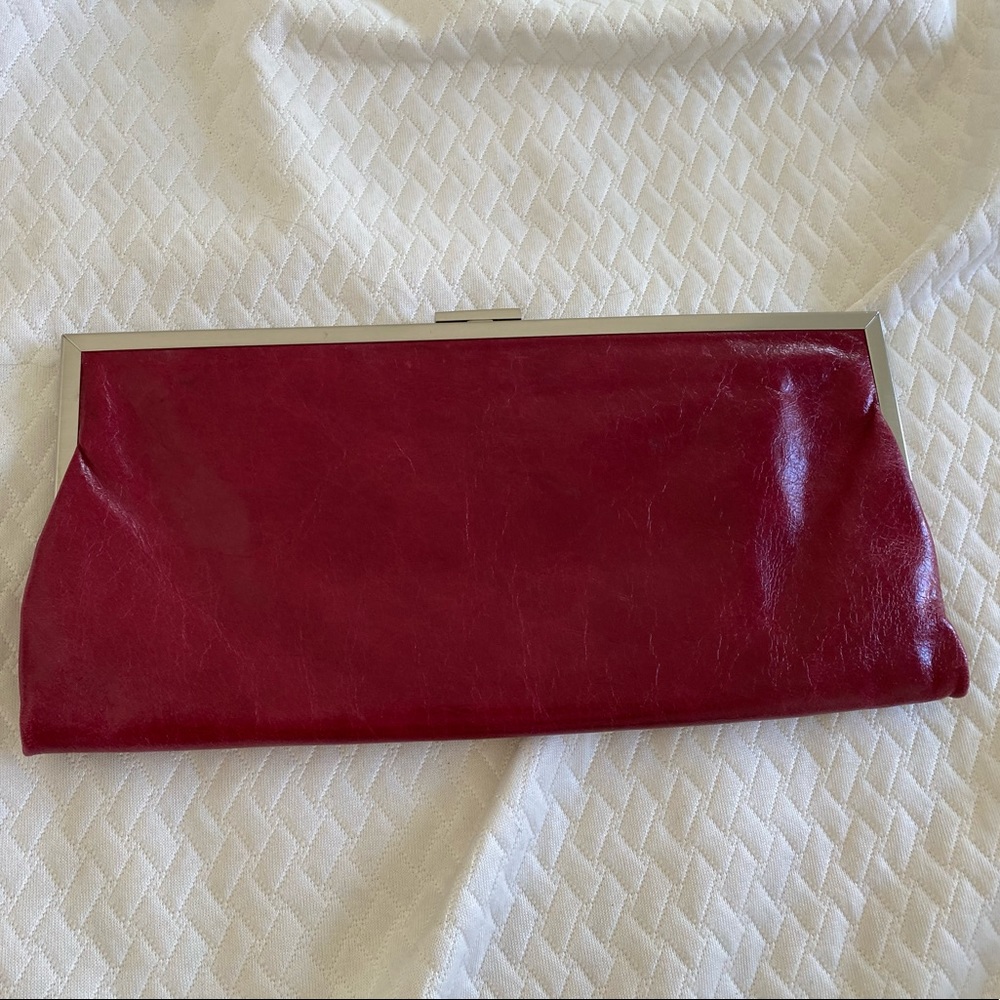 Vintage hobo clutch - pink